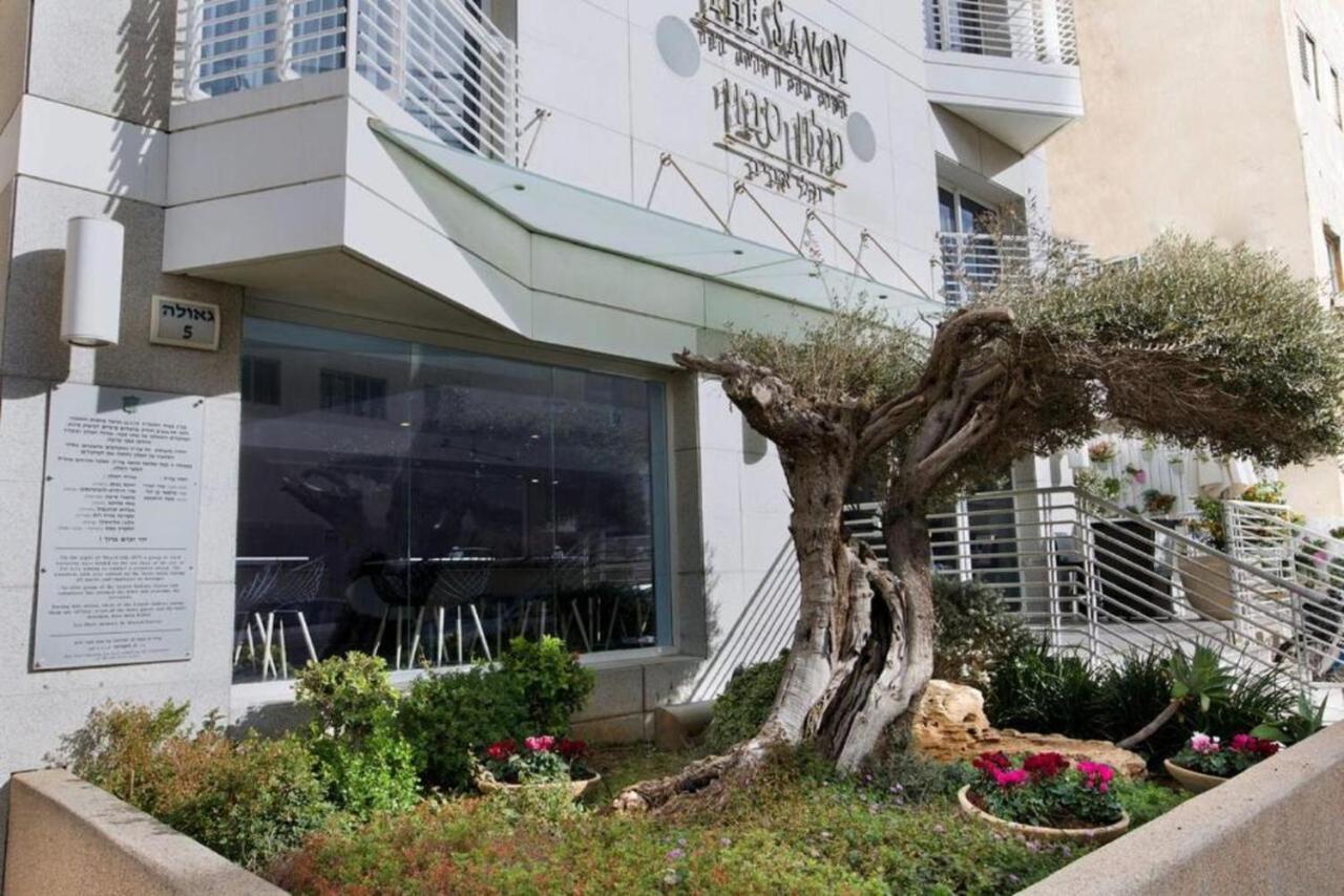 Savoy Sea Side Hotel (Adults Only) Tel Aviv Exteriör bild